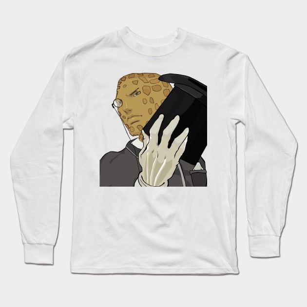 Peanut Man Long Sleeve T-Shirt by TGprophetdesigns